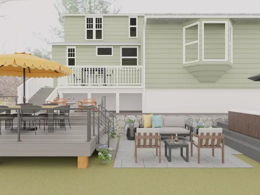 Outdoor Space designed by Cait