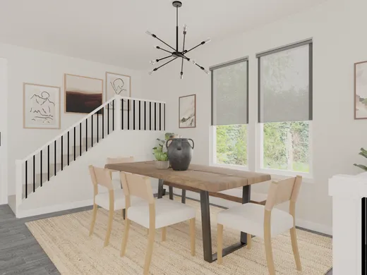 Dining Room · Contemporary designed by Austin