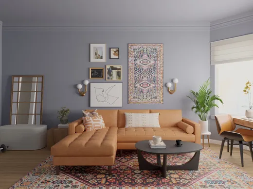Living Room · Contemporary designed by Lina