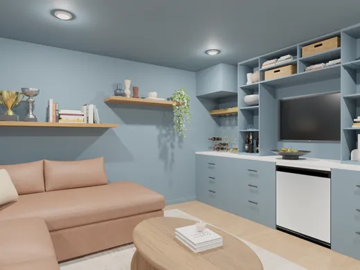 Living Room designed by Olga