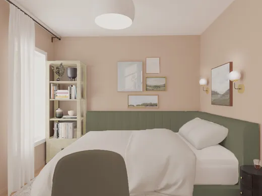 Bedroom designed by Olga