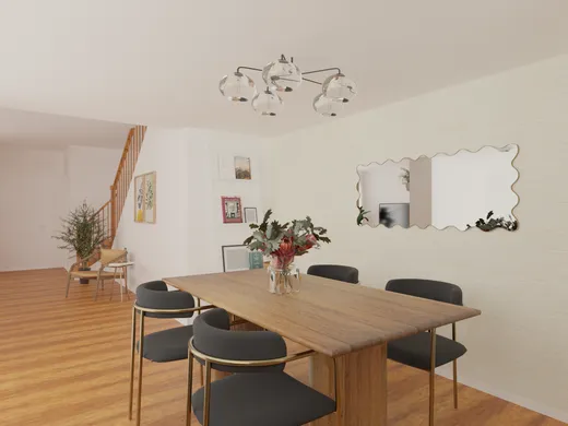 Dining Room designed by Shahana