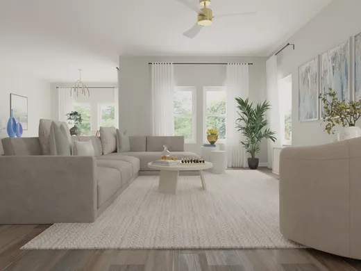 Living Room · Contemporary designed by Alyssa