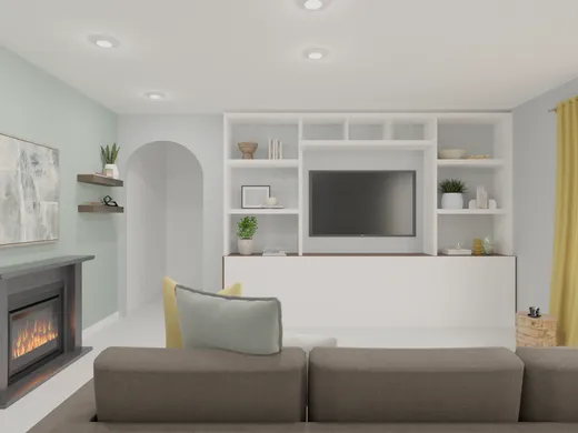 Living Room · Modern designed by Briana