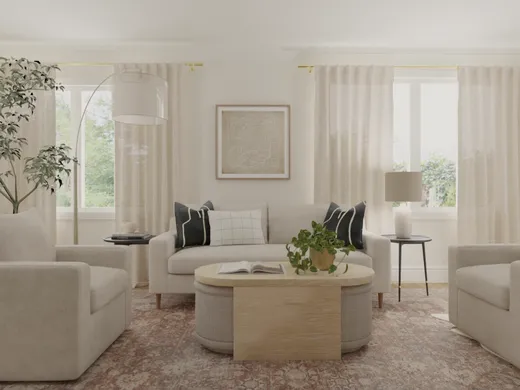 Living Room · Eclectic designed by Vye