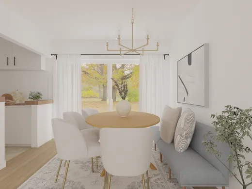 Dining Room · Transitional designed by Tara