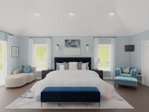 Bedroom designed by Cait