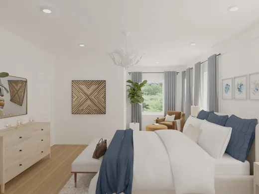Bedroom · Modern designed by Toussaint
