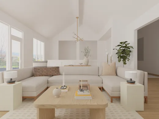 Living Room · Modern designed by Kait