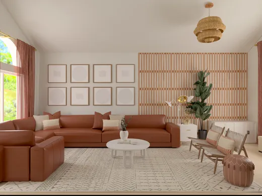 Living Room · Bohemian designed by Ashley