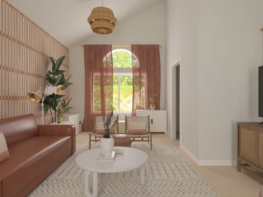 Living Room · Bohemian designed by Ashley