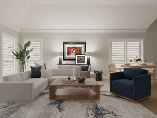 Living Room · Contemporary designed by Briana