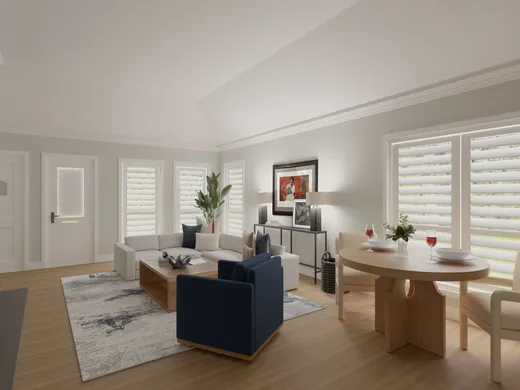 Living Room · Contemporary designed by Briana