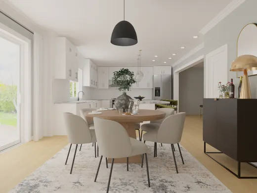 Dining Room · Modern designed by Katie