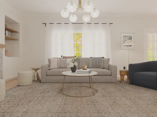 Living Room · Transitional designed by Jimena