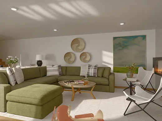 Living Room · Modern designed by Florencia