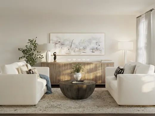 Living Room · Contemporary designed by Maura