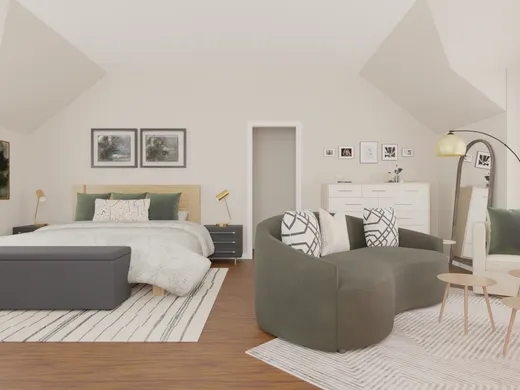 Bedroom designed by Austin