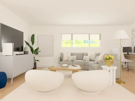 Living Room · Eclectic designed by Ashley