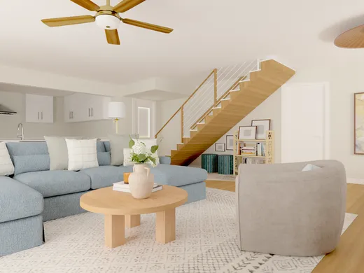 Living Room · Eclectic designed by Ashley