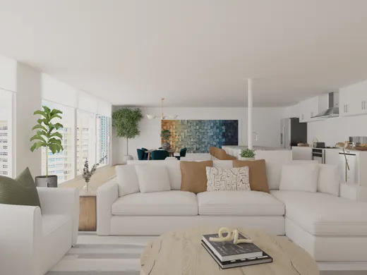 Living Room · Eclectic designed by Tara