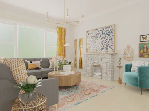 Living Room · Eclectic designed by Cherish-Joie