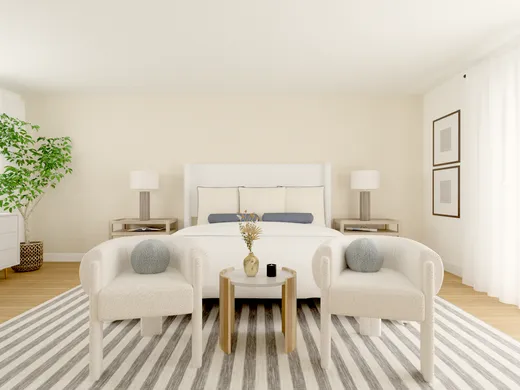 Bedroom · Transitional designed by Ashley