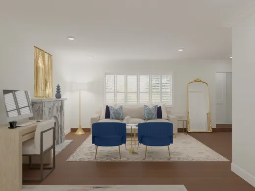 Living Room · Modern designed by Toussaint
