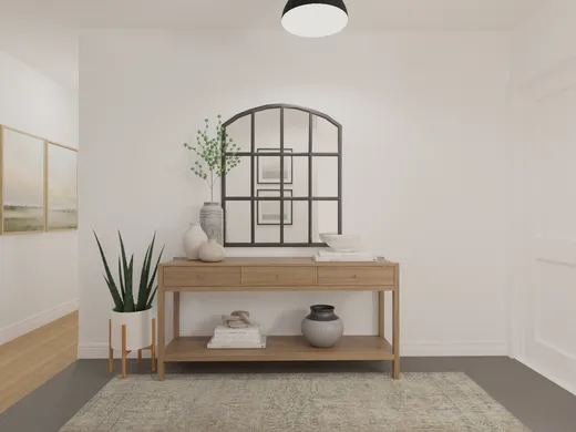 Entryway designed by Amber