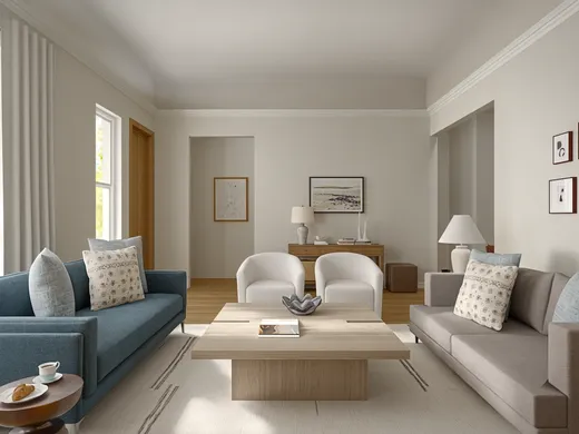 Living Room · Farmhouse designed by Florencia