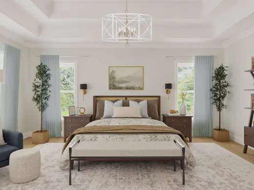 Bedroom designed by Carolina