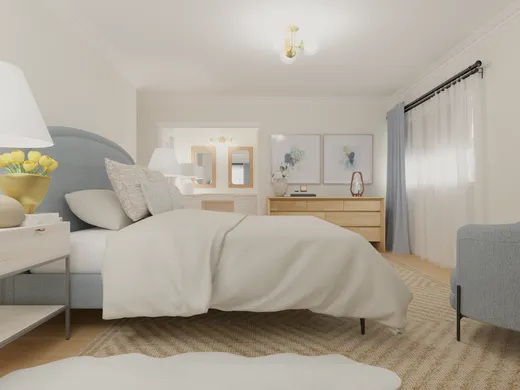 Bedroom · Contemporary designed by Kait