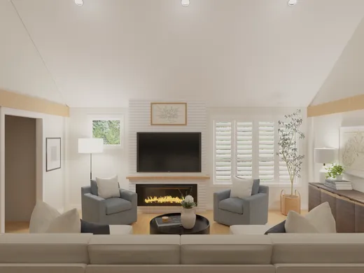 Living Room designed by Cait