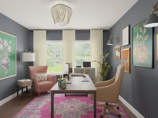 Office · Eclectic designed by Jamile