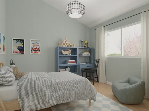 Bedroom designed by Shahana