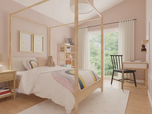 Bedroom designed by Shahana