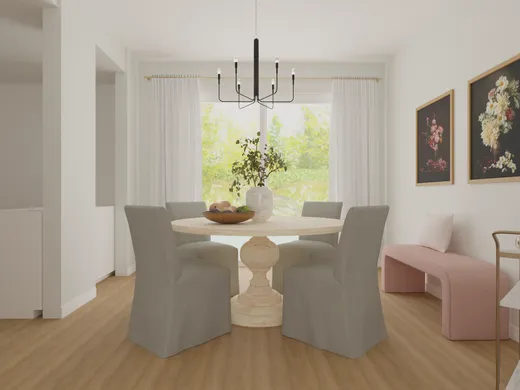Dining Room · Contemporary designed by Shahana