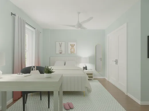 Bedroom · Contemporary designed by Kait