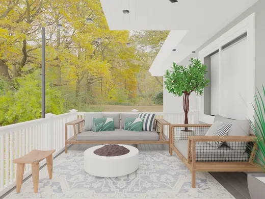 Outdoor Space · Modern designed by Toussaint