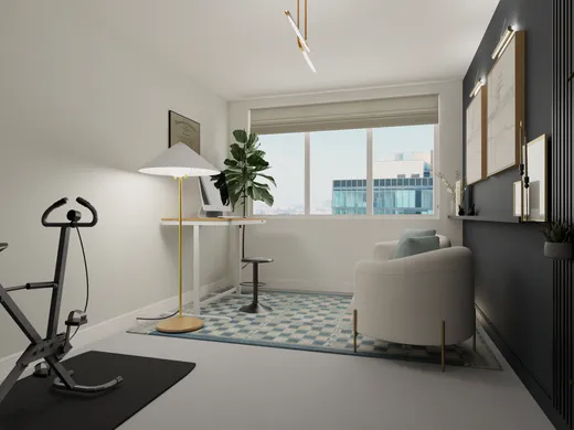 Office · Midcentury Modern designed by Neha