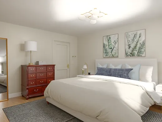 Bedroom · Midcentury Modern designed by Florencia