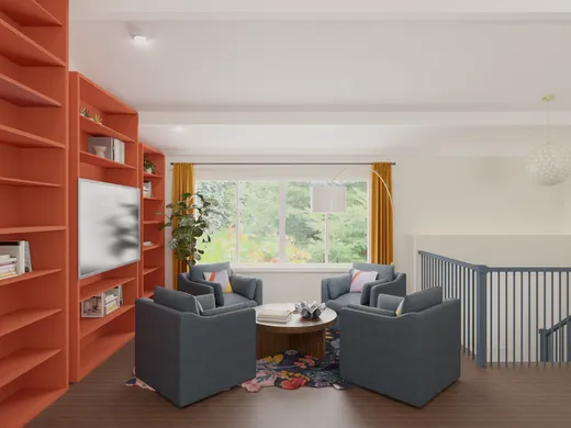 Living Room designed by Cait