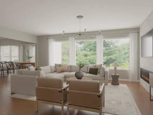 Living Room designed by Caitlin