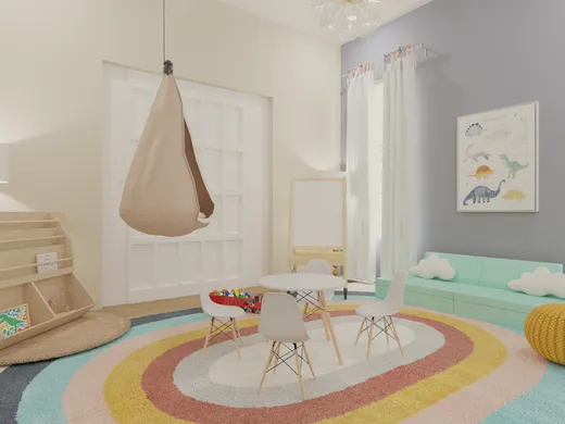 Playroom · Modern designed by Sana