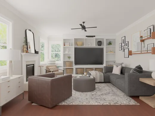 Living Room · Modern designed by Kait