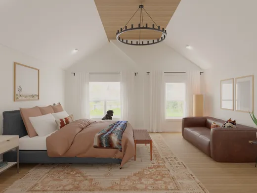 Bedroom · Modern designed by Toussaint