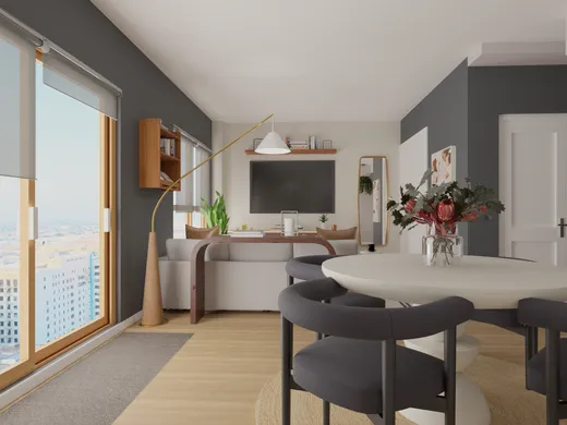 Living Room · Contemporary designed by James