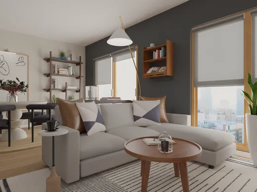 Living Room · Contemporary designed by James