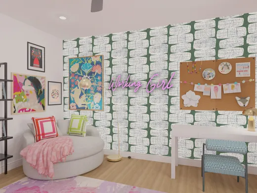 Office · Eclectic designed by Jamie