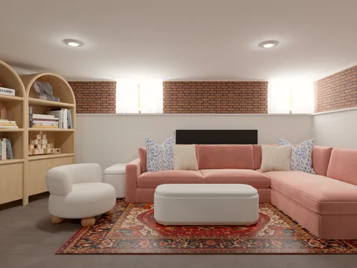 Playroom · Contemporary designed by Ashley